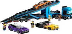60408 LEGO® City Spor Arabalı Araç Taşıma Kamyonu - City
