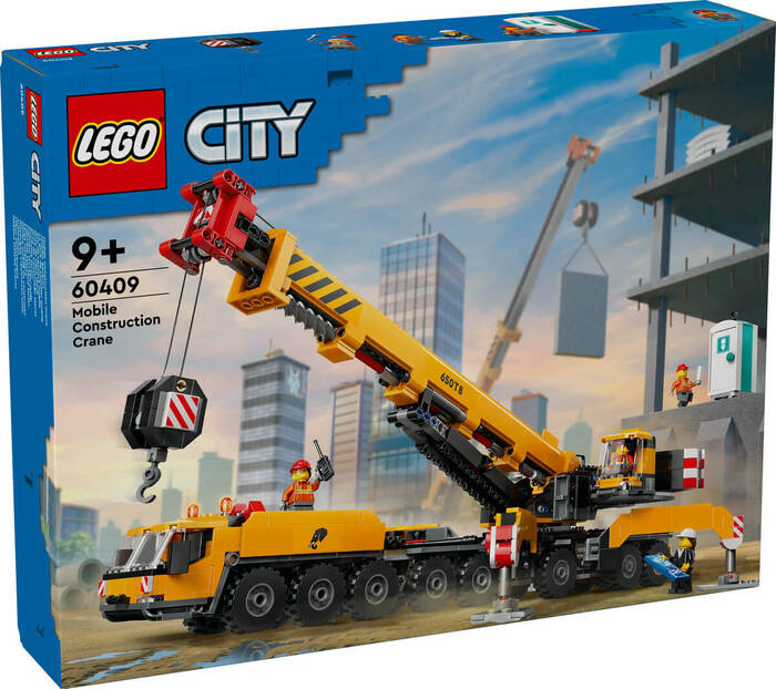 60409 LEGO® City Sarı Mobil İnşaat Vinci - 2