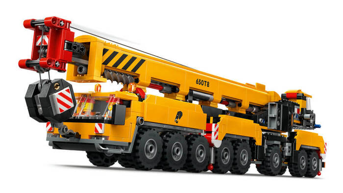 60409 LEGO® City Sarı Mobil İnşaat Vinci - 5