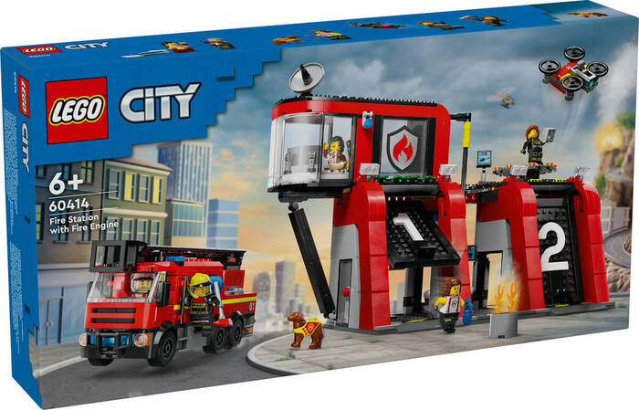 60414 LEGO® City İtfaiye Kamyonlu İtfaiye Merkezi - 2