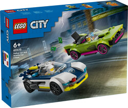 60415 LEGO® City Polis Arabası ve Spor Araba Takibi - City (1)