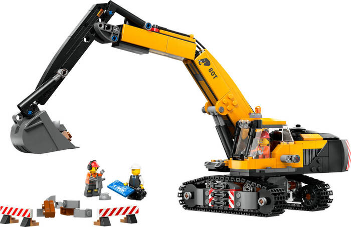 60420 LEGO® City Sarı İnşaat Ekskavatörü - 1