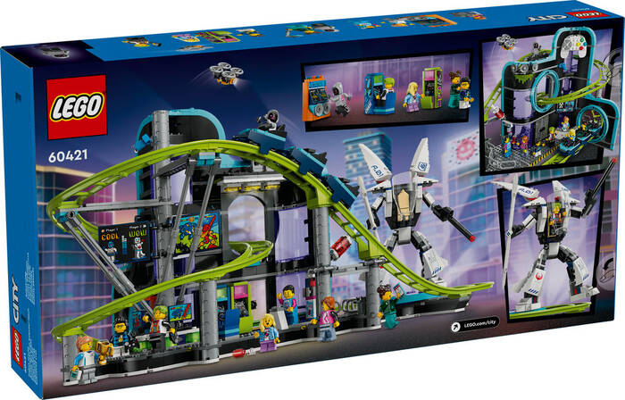 60421 LEGO® LEGO City Robot Dünyası Hız Treni Parkı - 7