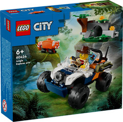 60424 LEGO® City Orman Kaşifinin ATV’li Kırmızı Panda Görevi - 2