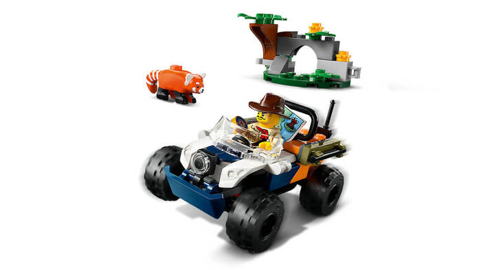 60424 LEGO® City Orman Kaşifinin ATV’li Kırmızı Panda Görevi - 3