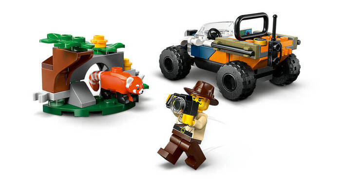 60424 LEGO® City Orman Kaşifinin ATV’li Kırmızı Panda Görevi - 5