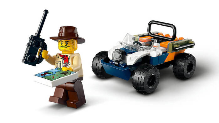 60424 LEGO® City Orman Kaşifinin ATV’li Kırmızı Panda Görevi - 6