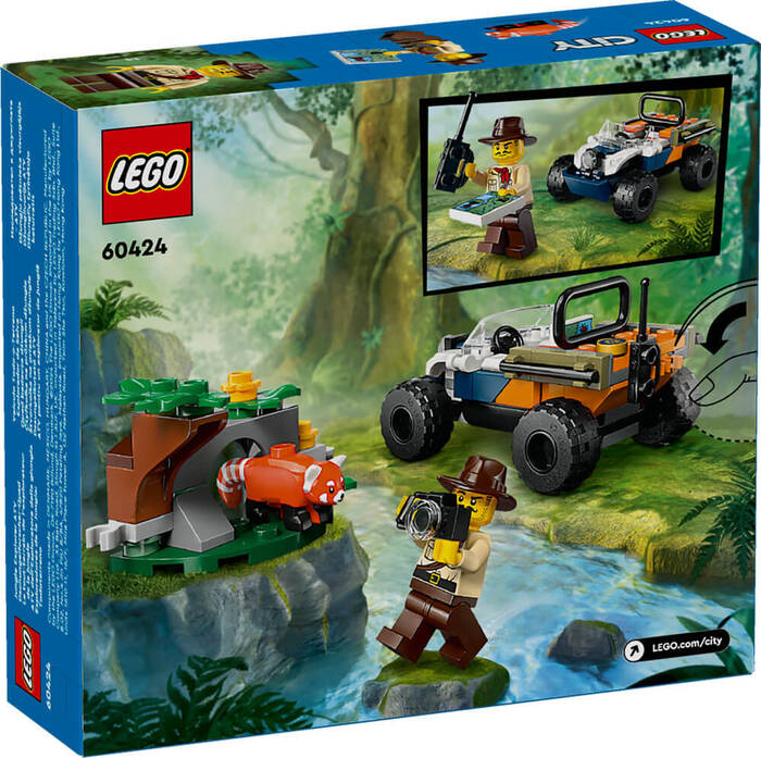 60424 LEGO® City Orman Kaşifinin ATV’li Kırmızı Panda Görevi - 7