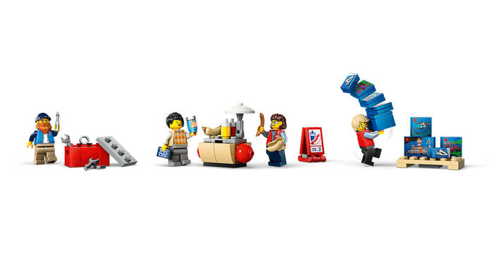 60440 LEGO® City Sarı Dağıtım Kamyonu - 4