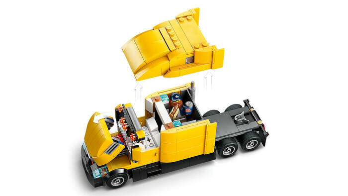 60440 LEGO® City Sarı Dağıtım Kamyonu - 6