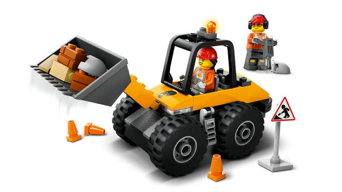 60450 LEGO® City Sarı Tekerlekli İnşaat Yükleyicisi - 3
