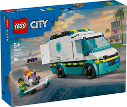 60451 LEGO® City Acil Yardım Ambulansı - City (1)