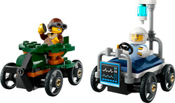 60459 LEGO® City Uçak, Hastane Yatağına Karşı Yarış Arabası Paketi - City