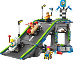 60460 LEGO® City Senin Kuralların: Yarış Arabası Rampa Parçası - City