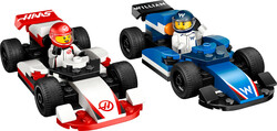 60464 LEGO® City F1® Williams Racing ve Haas F1® Yarış Arabaları - City