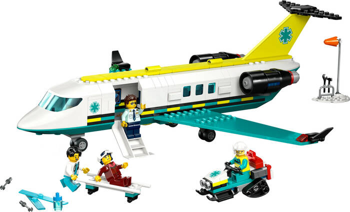 60465 LEGO® City Acil Hava Ambulans Uçağı - City