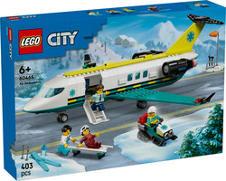 60465 LEGO® City Acil Hava Ambulans Uçağı - City (1)