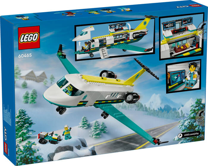 60465 LEGO® City Acil Hava Ambulans Uçağı - 7