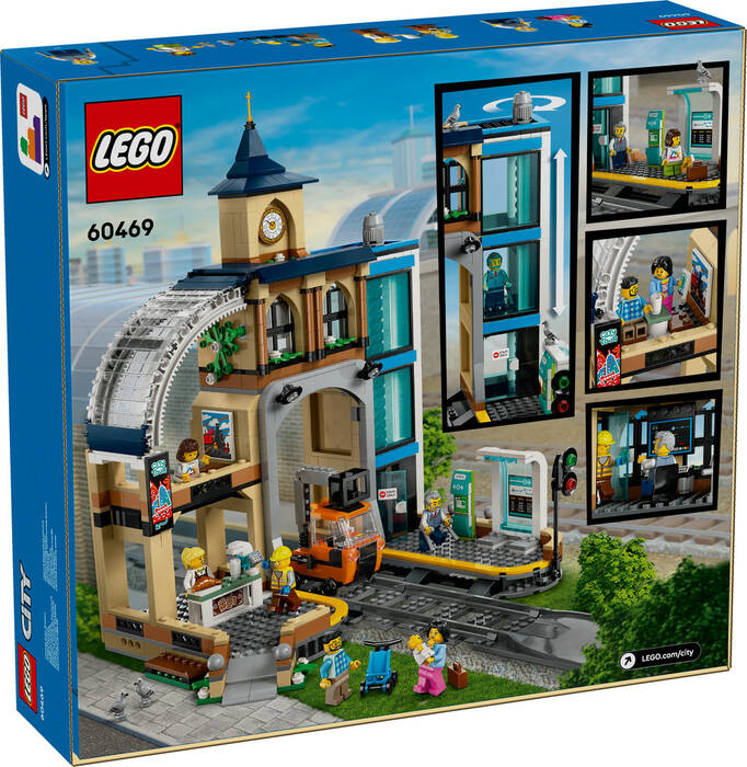 60469 LEGO® City Merkez Tren İstasyonu - 7