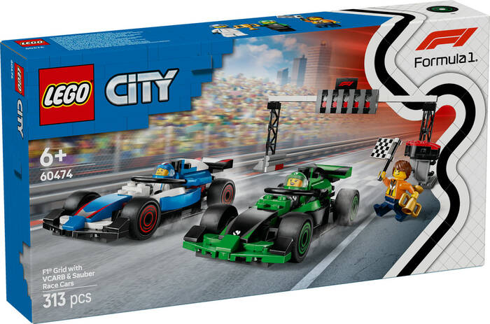 60474 LEGO® City VCARB ve Sauber Yarış Arabalı F1® Gridi - 2