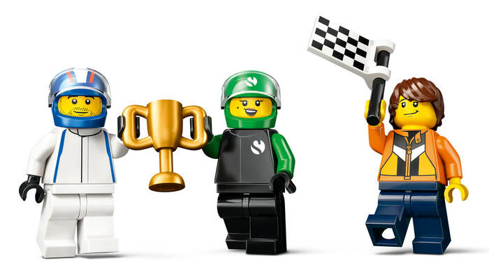 60474 LEGO® City VCARB ve Sauber Yarış Arabalı F1® Gridi - 4
