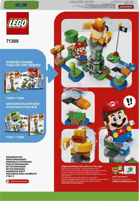 71388 LEGO Super Mario Boss Sumo Bro Devrilen Kule Ek Macera Seti - 4