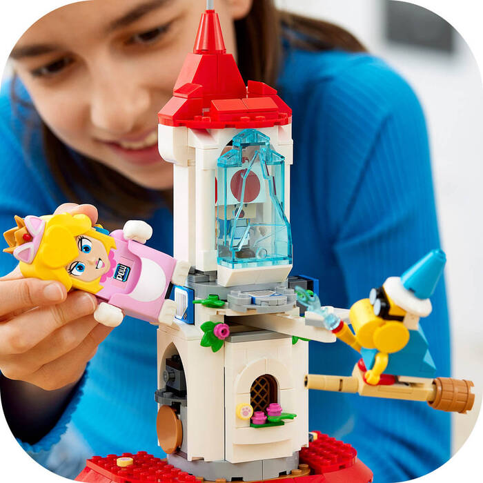 71407 LEGO Super Mario™ Cat Peach Kostümü ve Donmuş Kule Ek Macera Seti - 6