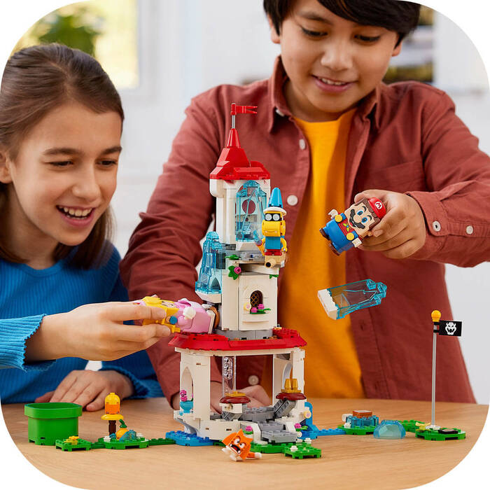 71407 LEGO Super Mario™ Cat Peach Kostümü ve Donmuş Kule Ek Macera Seti - 5
