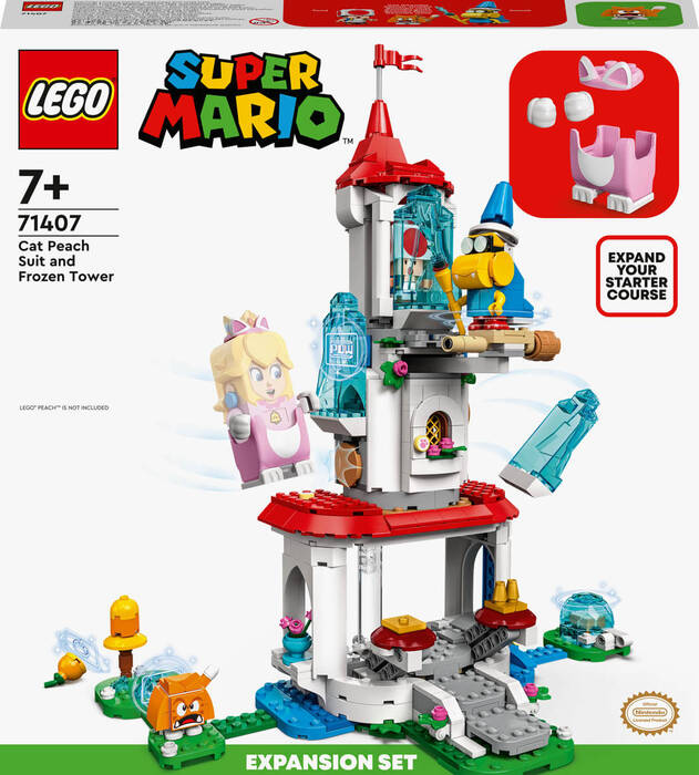 71407 LEGO Super Mario™ Cat Peach Kostümü ve Donmuş Kule Ek Macera Seti - 2