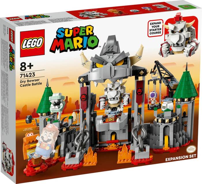 71423 LEGO® Super Mario Dry Bowser Kale Savaşı Ek Macera Seti - 2