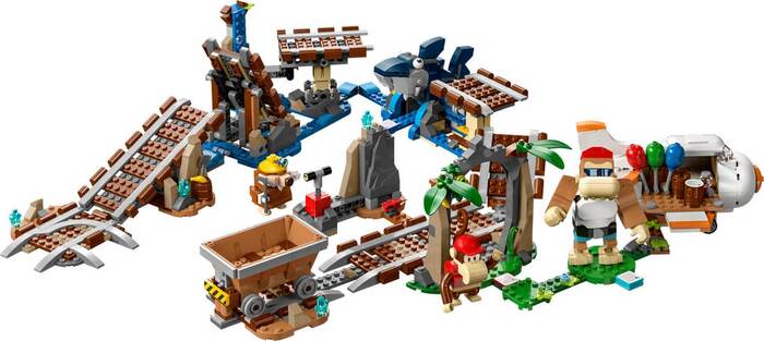 71425 LEGO® Super Mario Diddy Kong'un Maden Arabası Ek Macera Seti - LEGO Super Mario