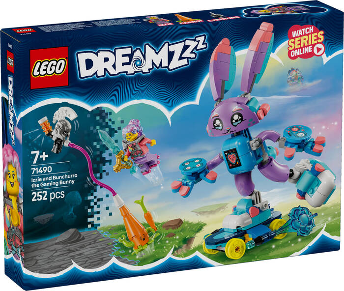 71490 LEGO® DREAMZzz Izzie ve Oyun Tavşanı Bunchurro - 2