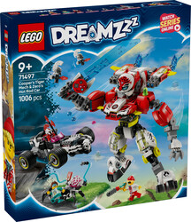71497 LEGO® DREAMZzz Cooper'ın Kaplan Robotu ve Zero'nun Hot Rod Arabası - LEGO DREAMZzz (1)
