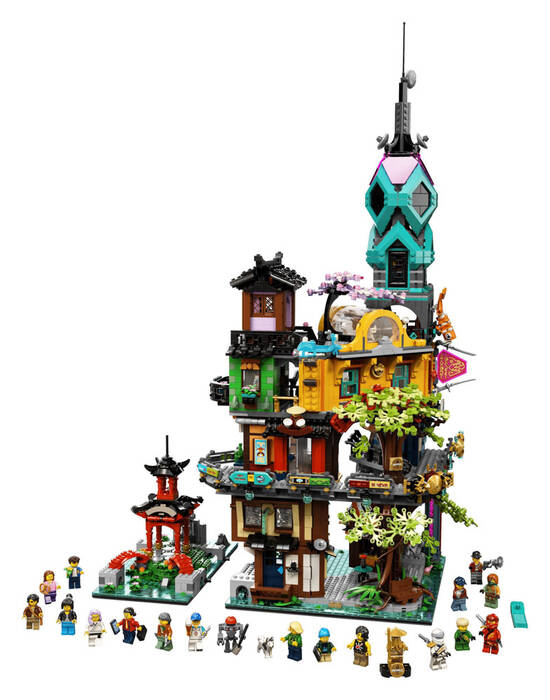 71741 LEGO Ninjago NINJAGO® City Bahçeleri - 1