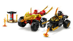 71789 LEGO® NINJAGO Kai ve Ras'ın Araba ve Motosiklet Savaşı - 3