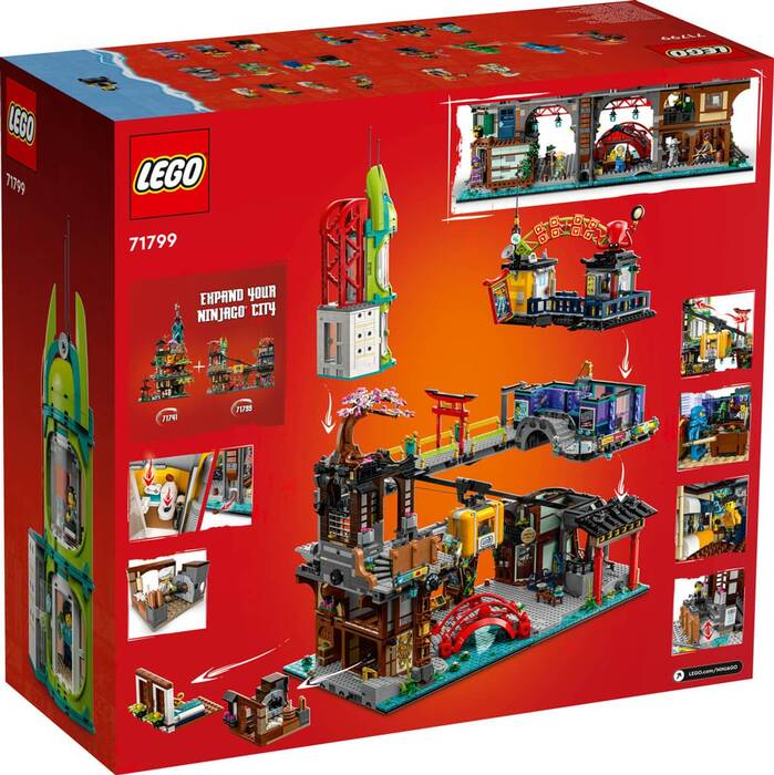71799 LEGO® NINJAGO NINJAGO® City Pazarı - 7