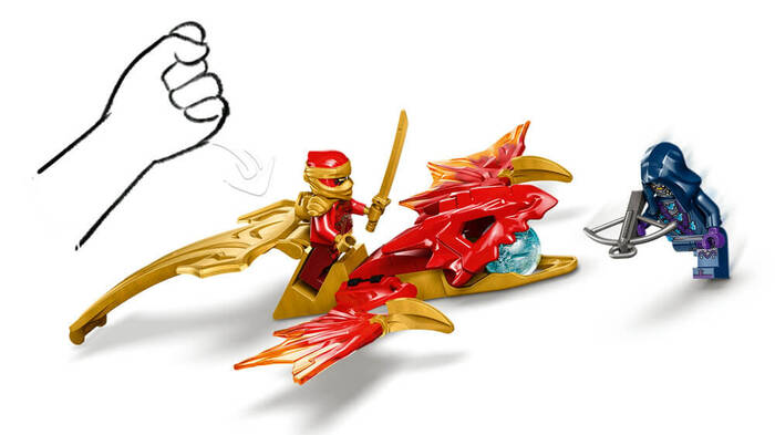 71801 LEGO® NINJAGO Kai'nin Yükselen Ejderha Vuruşu - 5