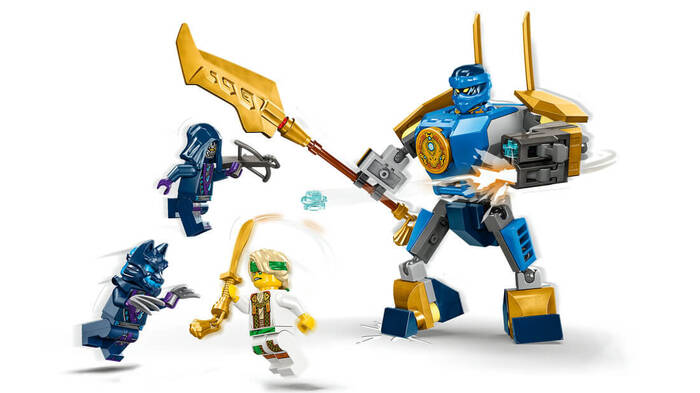 71805 LEGO® NINJAGO Jay'in Robotu Savaş Paketi - 3