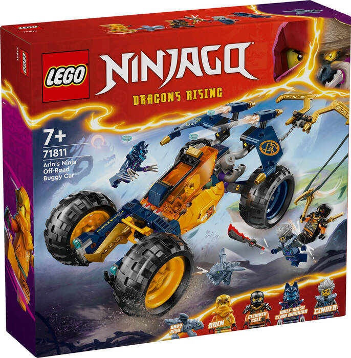 71811 LEGO® NINJAGO Arin'in Ninja Arazi Buggy Arabası - 4