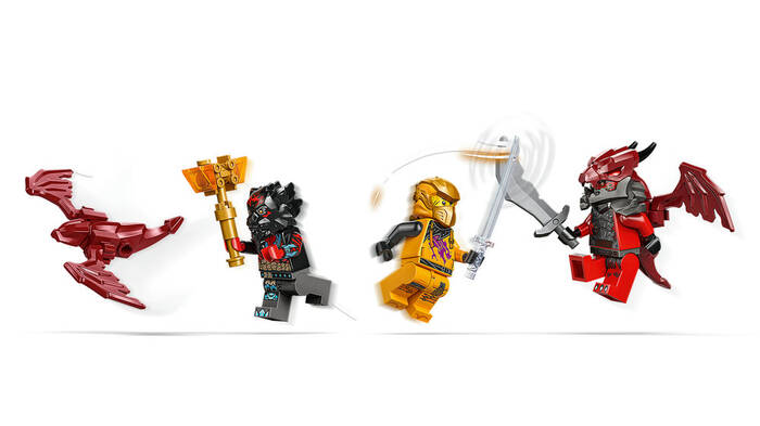 71833 LEGO® NINJAGO Ras ve Arin'in Süper Fırtına Jeti - 4