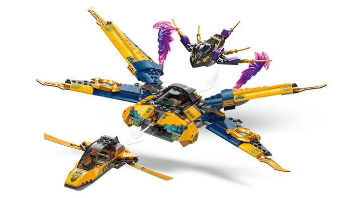 71833 LEGO® NINJAGO Ras ve Arin'in Süper Fırtına Jeti - 6
