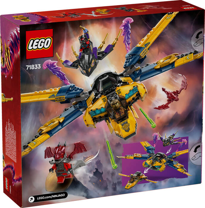 71833 LEGO® NINJAGO Ras ve Arin'in Süper Fırtına Jeti - 7