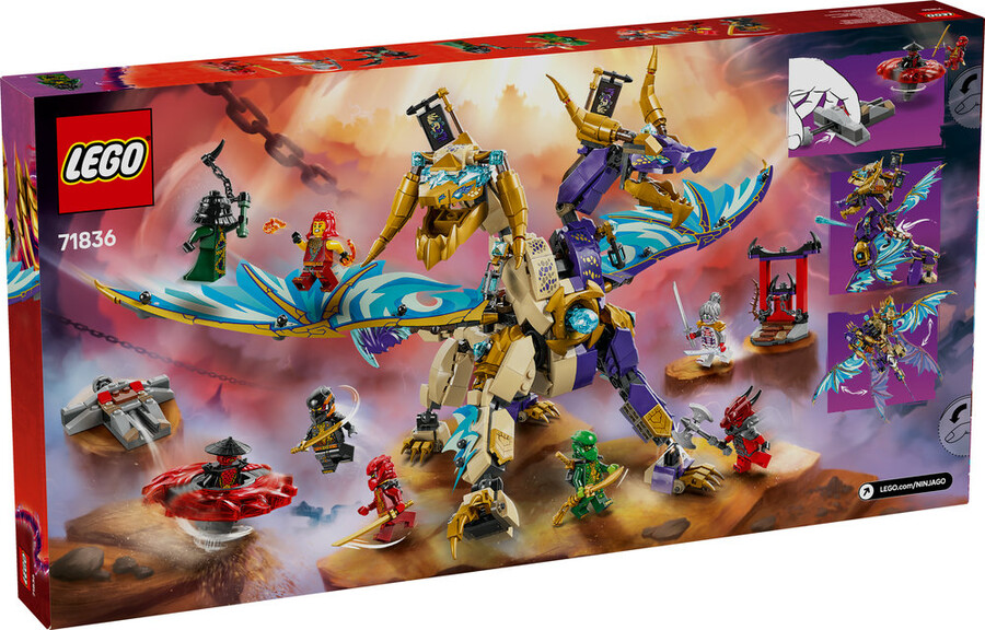 71836 LEGO® NINJAGO® Odak Ark Ejderhası - Resmi LEGO Store TR