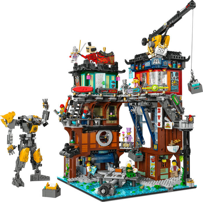 71837 LEGO® NINJAGO® NINJAGO® Şehri Atölyeleri - 1