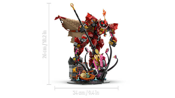 71846 LEGO® NINJAGO® Ateş Şövalyesi Robotu - 5