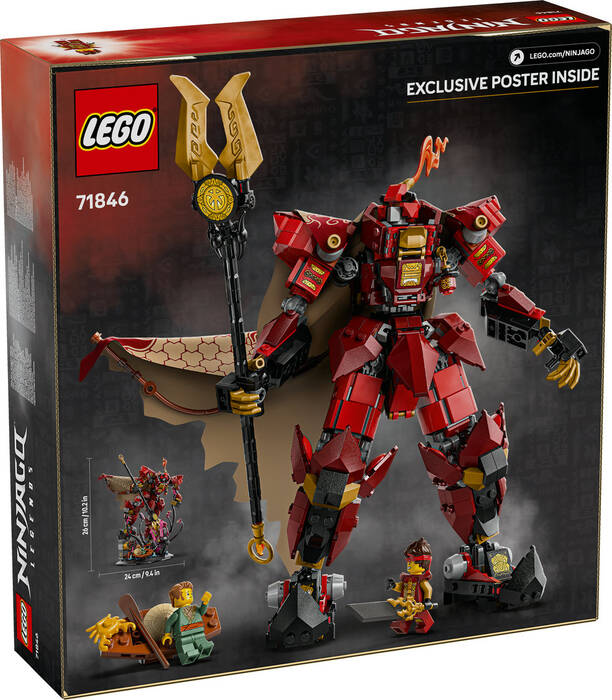 71846 LEGO® NINJAGO® Ateş Şövalyesi Robotu - 6