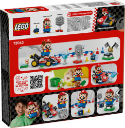 72043 LEGO® Super Mario™ Mario Kart™ – İnteraktif LEGO® Mario™ ve Standard Kart - 7