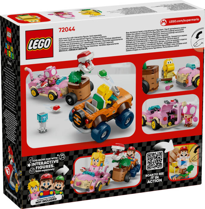 72044 LEGO® Super Mario™ Mario Kart™ – Piranha Plant Güçlendirme Takibi - 7
