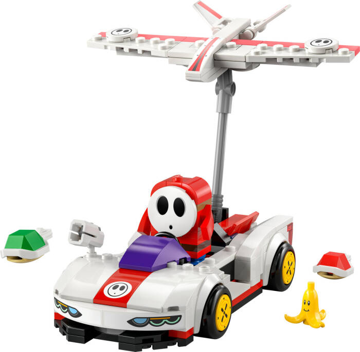 72045 LEGO® Super Mario™ Mario Kart™ – Shy Guy ve P-Wing - 1