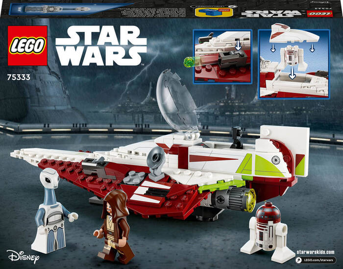 75333 LEGO Star Wars™ Obi-Wan Kenobi’nin Jedi Starfighter™’ı - 4